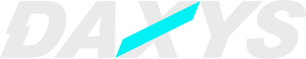 daxys white logo